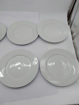Amazon Basics piatti piani, 6 unità, 26,7 cm