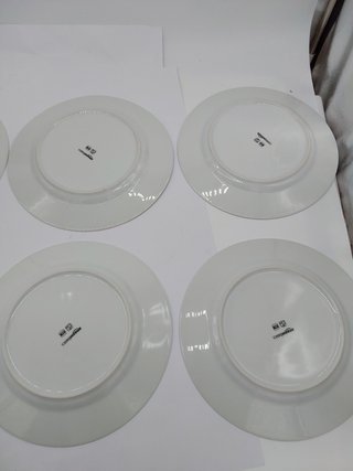 Amazon Basics piatti piani, 6 unità, 26,7 cm