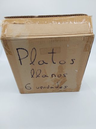 Amazon Basics piatti piani, 6 unità, 26,7 cm