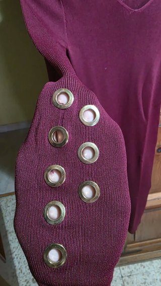 Vestido burdeos sin estrenar