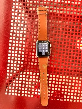 Apple Watch Serie 3 38mm Plata/Marrón