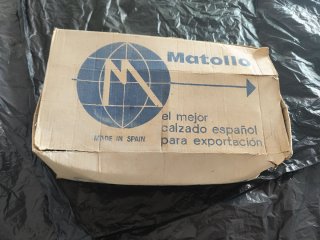 Botas fútbol antiguas Matollo años 80