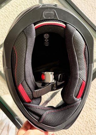 Casco Moto Nolan N87 Plus Rojo/Negro