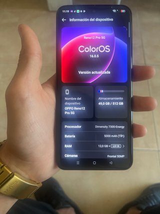 Oppo Reno 12 Pro 512GB Morado