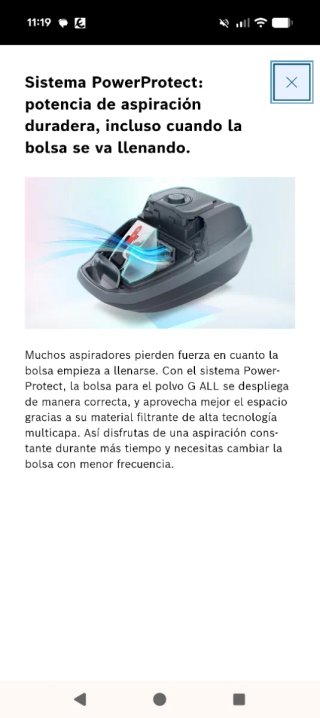 Aspiradora Bosch GL30 ProHygienic