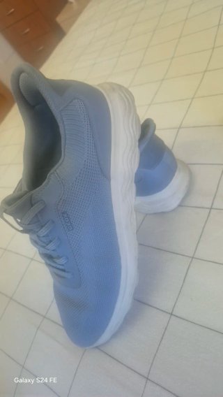 Zapatillas Geox Mujer Azul/Blanco