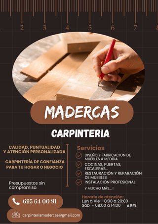 Madercas Carpintería: Muebles a Medida