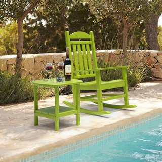 Mesa auxiliar Verde Limón