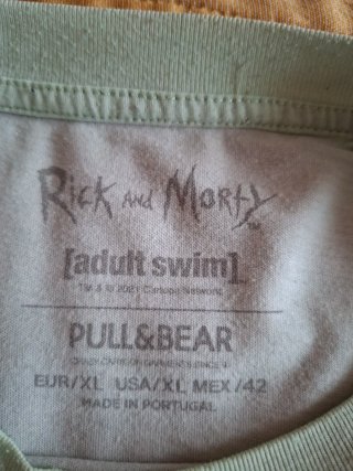 Camiseta Rick's Gym Hombre Talla XL