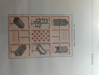 Sellos España 1991. Completo, en sus hojas.