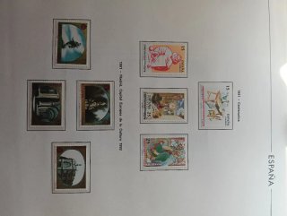 Sellos España 1991. Completo, en sus hojas.