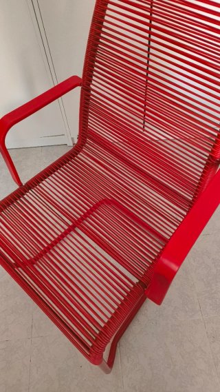 Sillón Väsman Ikea Rojo