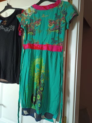 Desigual LOTE de Camiseta y vestido Talla L