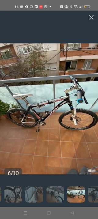 Bicicleta Trek Serie 8000 19.5