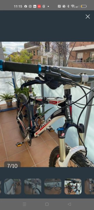 Bicicleta Trek Serie 8000 19.5