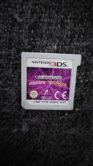 Nintendo 3DS Rosa con cargador y base