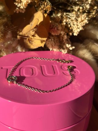 Pulsera Tous disco diamantes