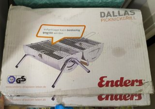 Barbacoa Dallas Picknickgrill Enders