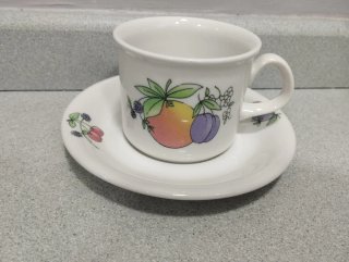 Juego café y merienda Pontesa porcelana reforzada