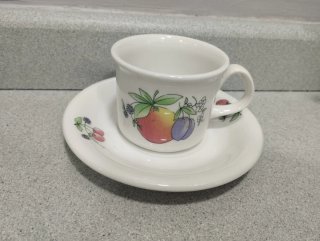 Juego café y merienda Pontesa porcelana reforzada
