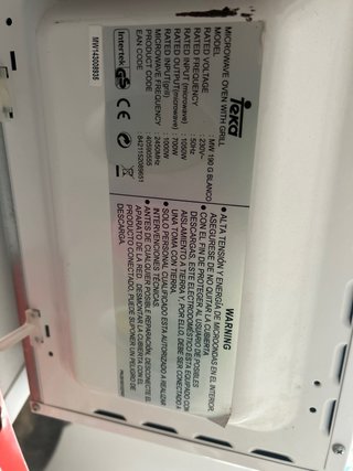 Microondas Teka MW 190 G