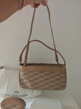 Conjunto Balenciaga: Bolso, Cartera, Monedero, Lla