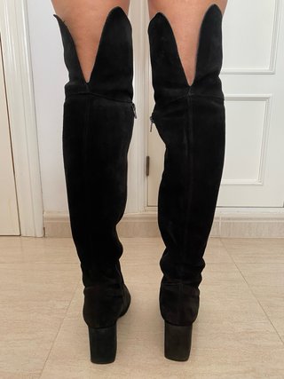 Botas altas Zara negras