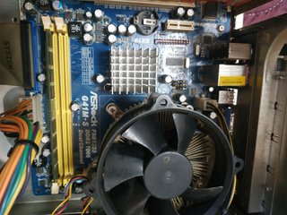 Placa Base ASRock G41M-S3 con procesador