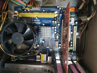 Placa Base ASRock G41M-S3 con procesador