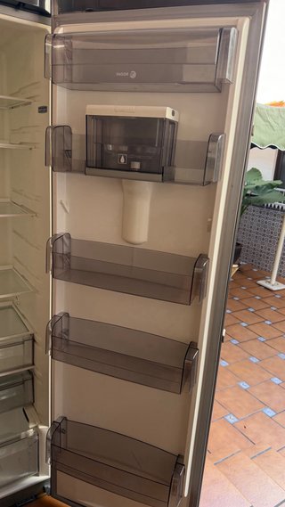 Nevera Fagor Acero Inoxidable cajón arreglado
