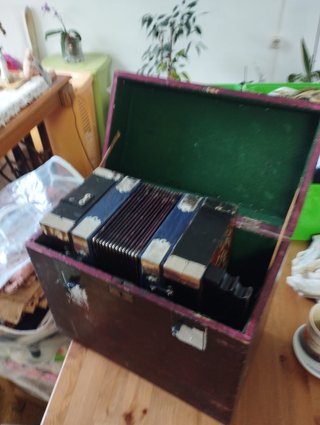 Acordeón HOHNER Antiguo Diatónico