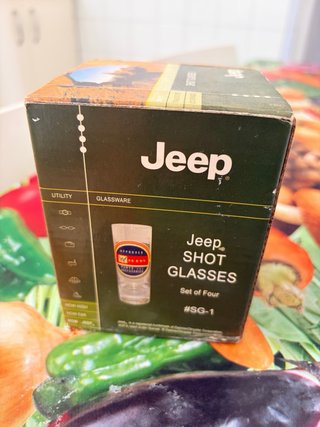 Vasos chupito Jeep (Set de 4)
