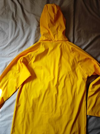 Impermeable amarillo talla S