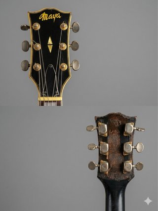 Guitarra Maya Les Paul (Japón 70s) - (Lawsuit era)