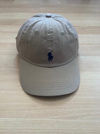 Gorra Polo Ralph Lauren Beige Nueva
