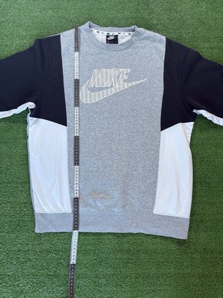 Sudadera Nike Gris y Negra