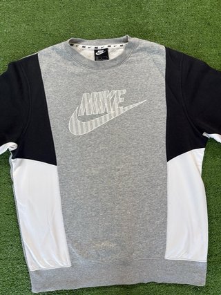 Sudadera Nike Gris y Negra