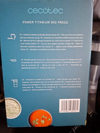 Batidora Cecotec Power Titanium 900