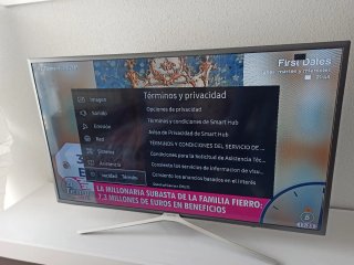 Smart TV Samsung K40 pulgadas. Buen estado