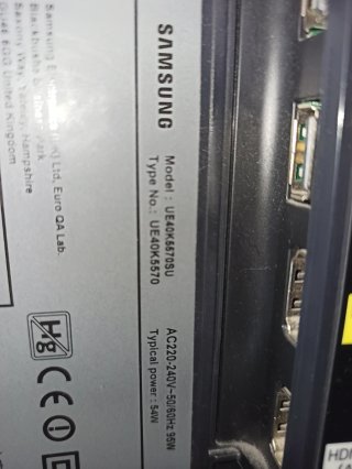 Smart TV Samsung K40 pulgadas. Buen estado