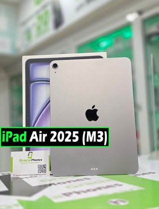 iPad Air M3 256GB 2025 Gris 11" Wifi Semi-Nuevo