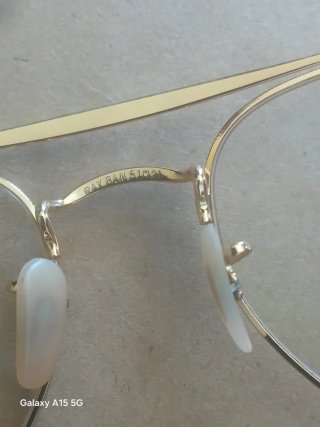Gafas Ray-Ban Doradas y Negras