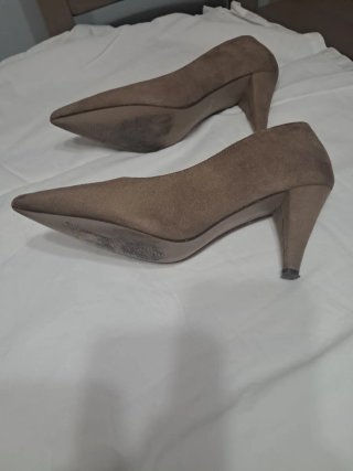 Zapatos tacón Marypaz y cartera a juego T.38