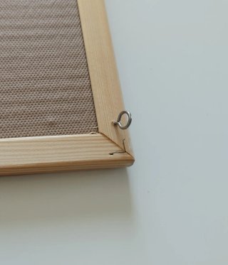Tablero de corcho 90x60cm + chinchetas