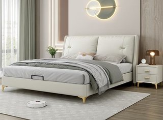 Cama con cabecero y algunas con canapé abatible