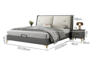 Cama con cabecero y algunas con canapé abatible