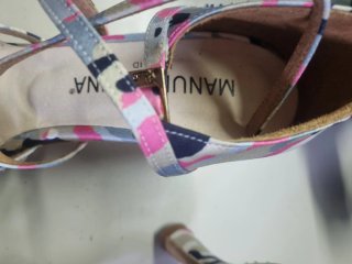 Zapatos de baile Manuel Reina multicolor