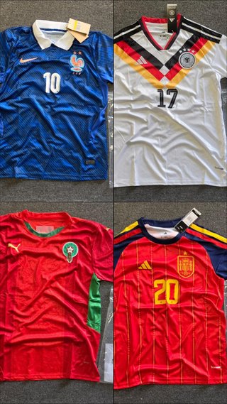 Camisetas de futbol