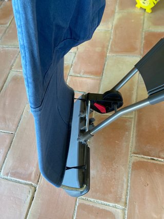 Hamaca BabyBjorn Azul.