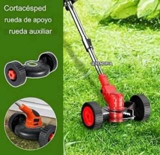 DESBROZADORA INALÁMBRICA 2 BATERÍAS GRAN CAPACIDAD